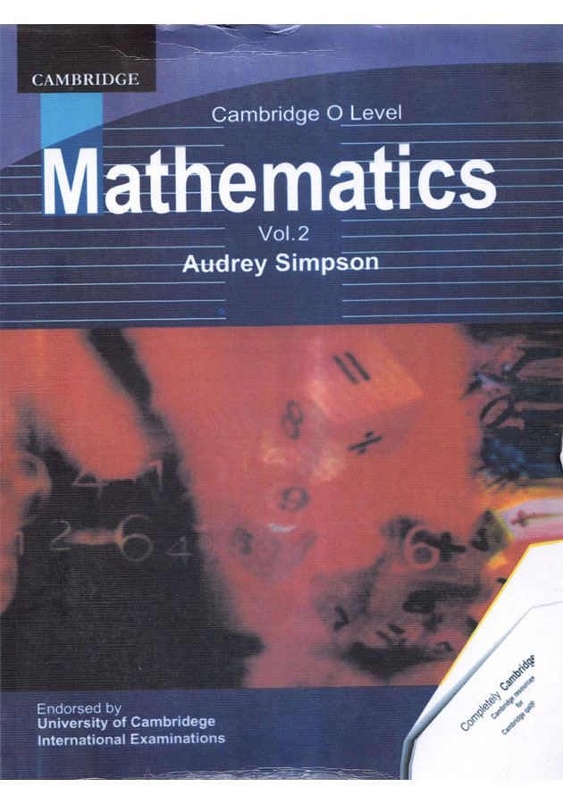Cambridge O Level Mathematics (Volume 2)