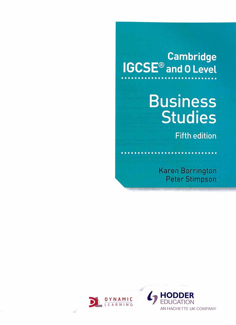 igcse business studies case study