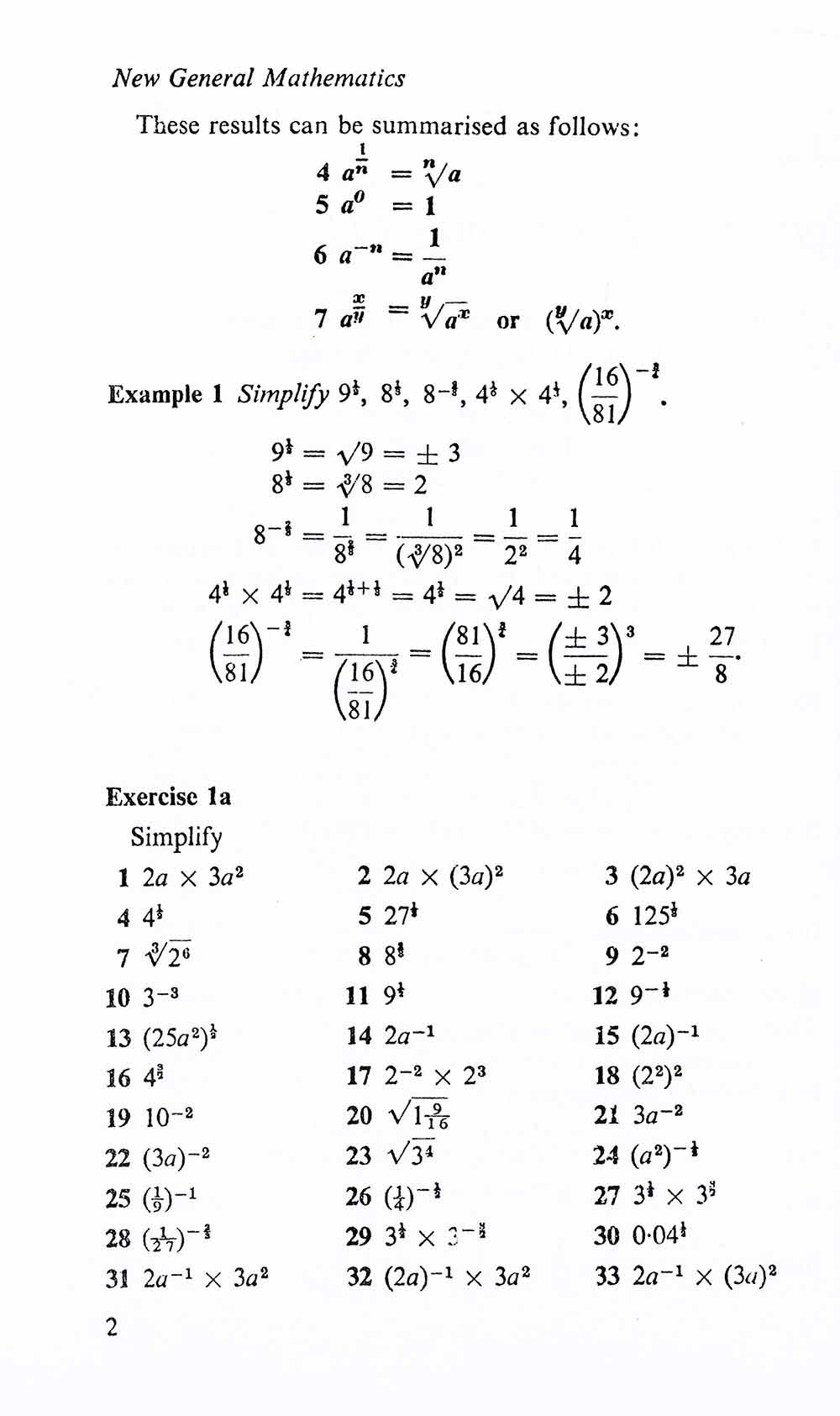 New General Mathematics 3