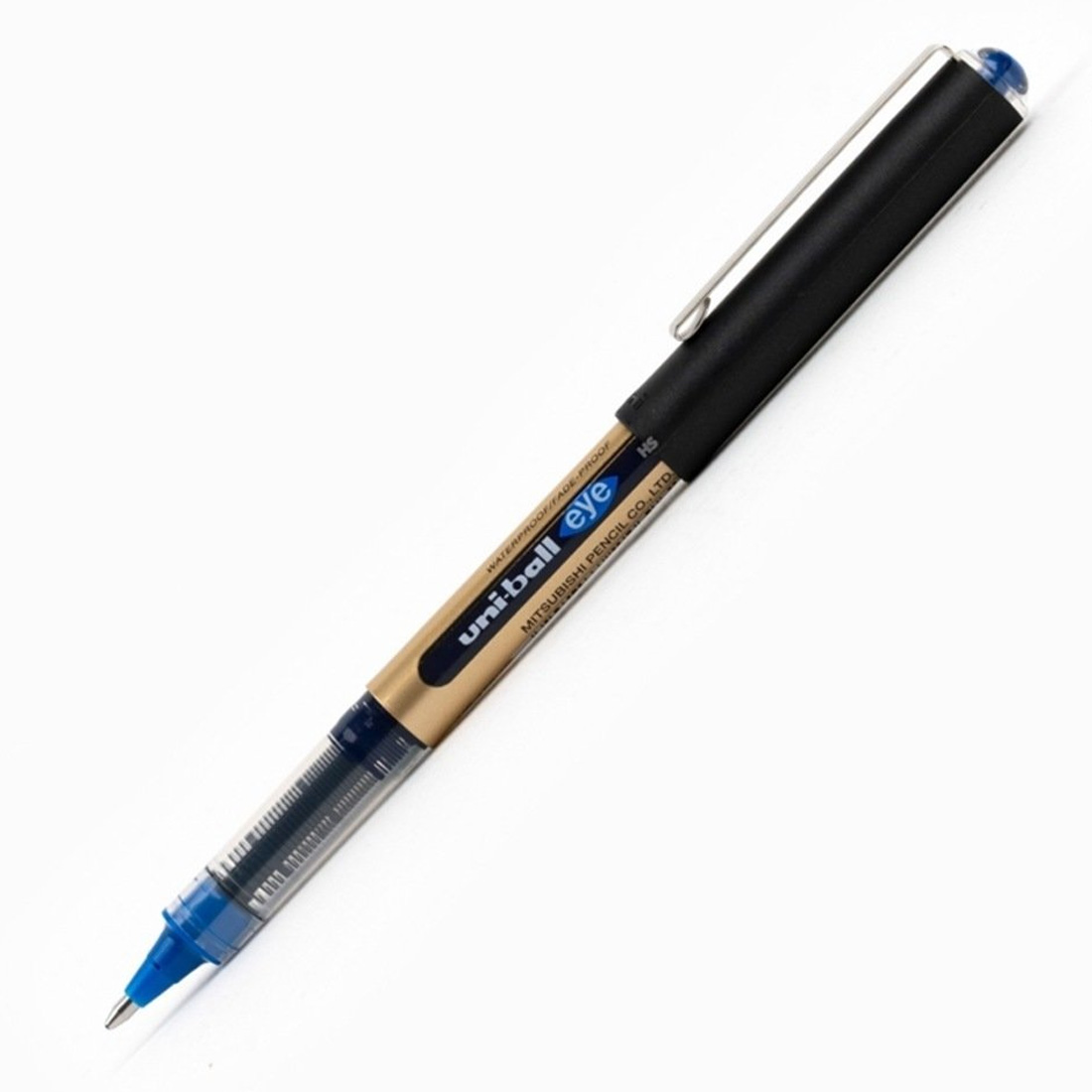 Uni-Ball Eye Broad: Liquid Ink Rollerball Pen - 1.0 mm Blue (UB-150-10)