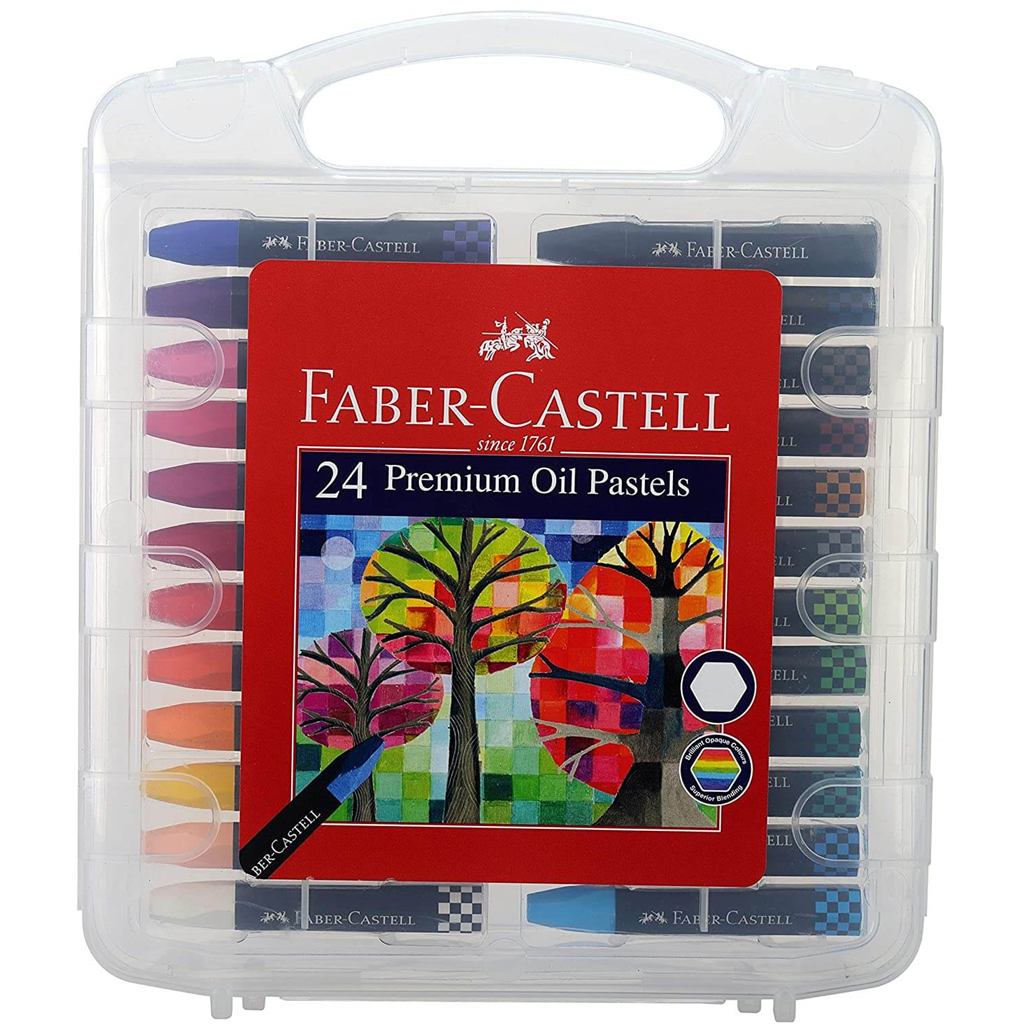 Faber Castell Premium Oil Pastels 24 Colours
