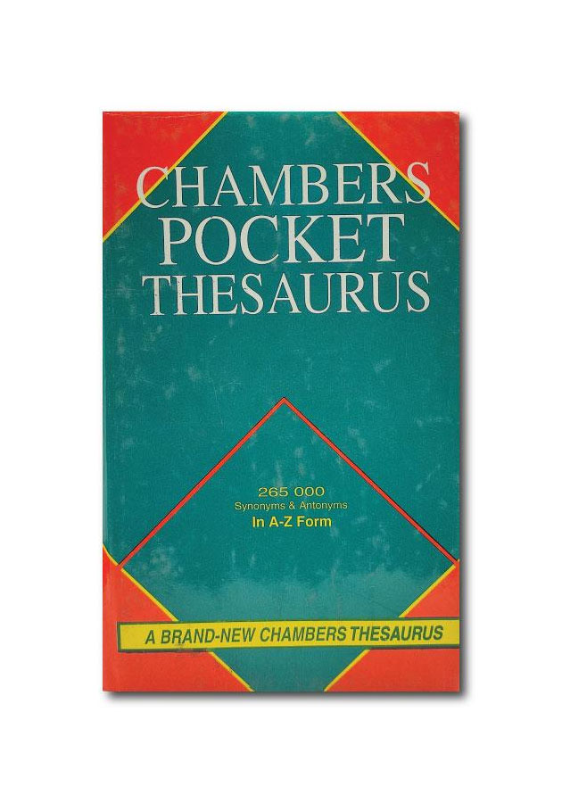 CHAMBERS POCKET THESAURUS, NEW EDITION