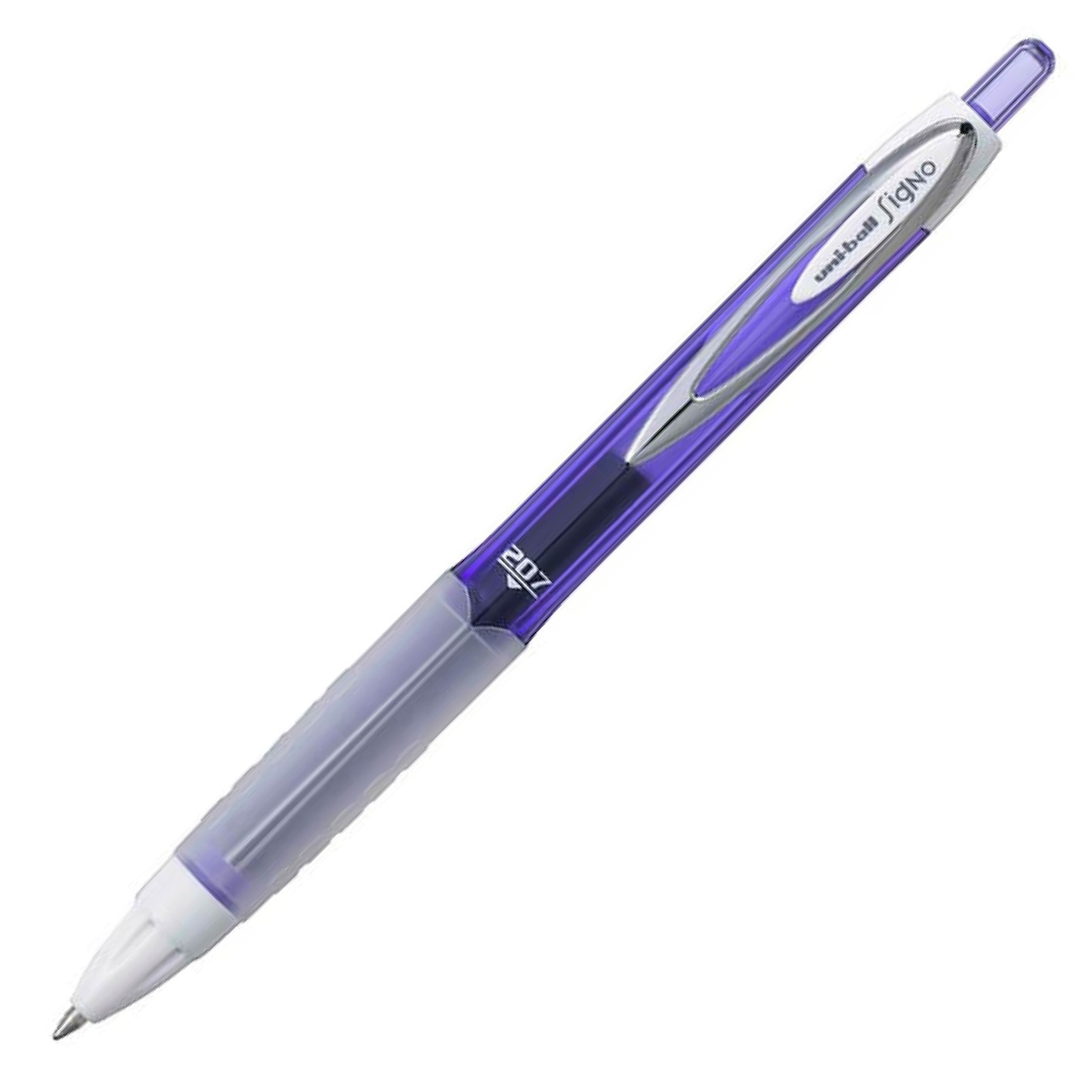 Uni-Ball Signo: Gel Ink Pen - 0.7 mm Violet (UMN- 207F)