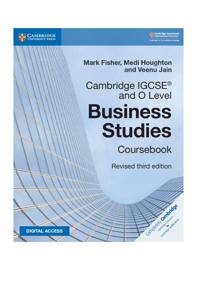 Cambridge IGCSE and O Level Business Studies Course Book- Revised Third Edition