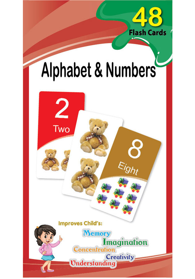 Flash Card- Alphabet & Numbers ( 48 Cards)