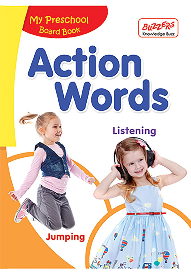 Action Words -My Preschool Board Book