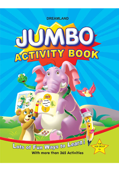 Jumbo Activity Book - Lots of Fun Ways to Learn!