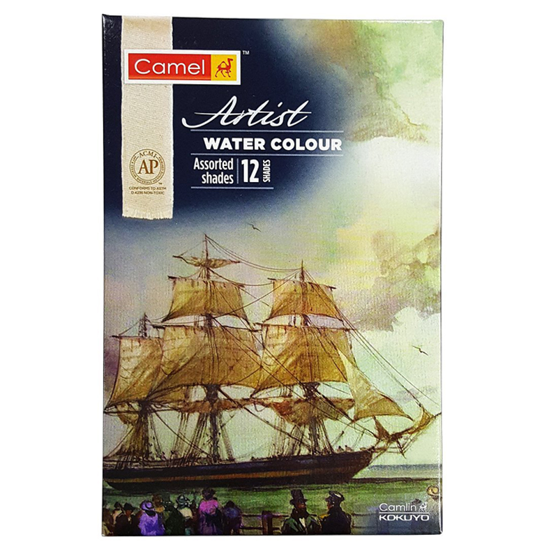 Camel Artist Water Colour 12 Shades (5 ML)