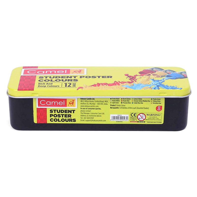 Camel Student Poster Colours 12 Shades