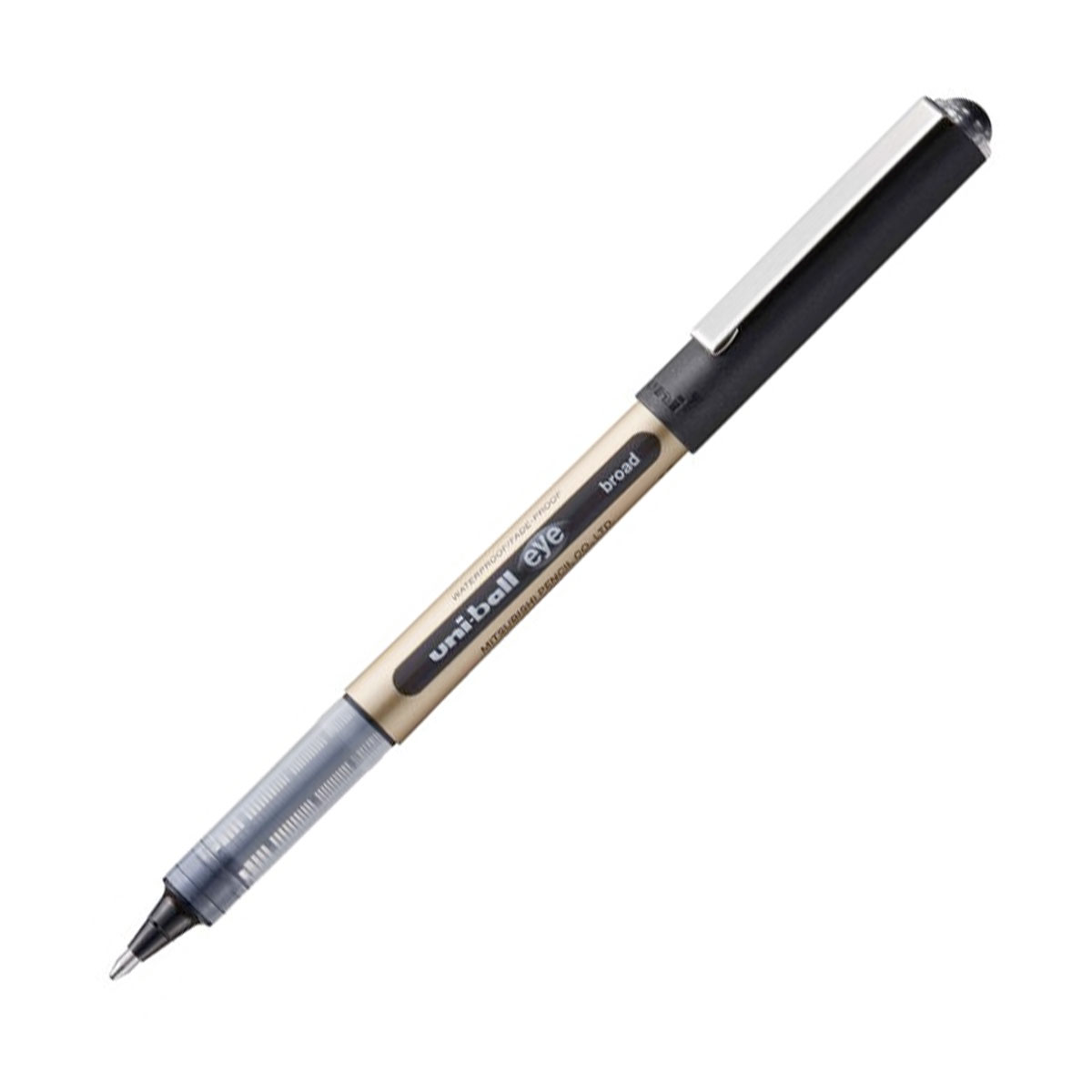 Uni-Ball Eye Broad: Liquid Ink Rollerball Pen - 1.0 mm Black (UB-150-10)