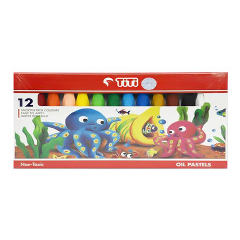 JoyTiti Oil Pastels 12 Colours