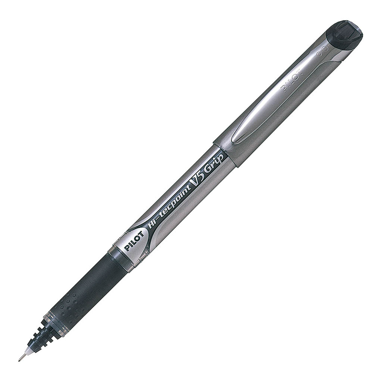 Pilot Hi-Tecpoint V5 Grip: Liquid Ink Rollerball Pen - Fine Tip (Black)