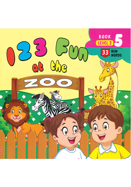 123 Fun at the Zoo: Level 2 : Book-5