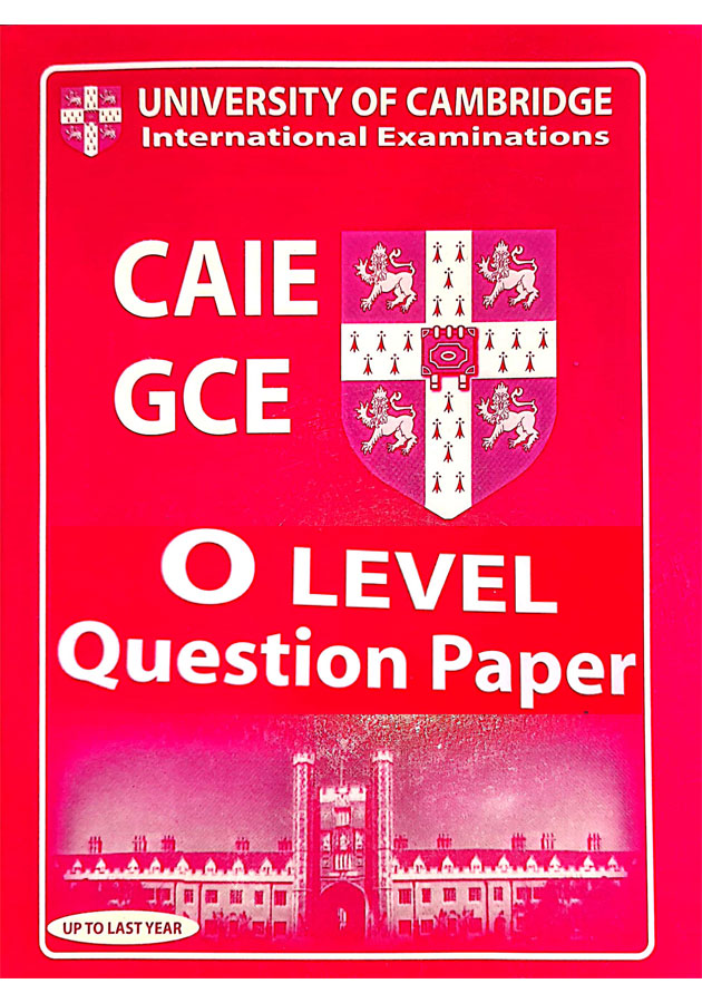 Cambridge International O Level Chemistry Paper 2 Question Paper ( 8 Years)
