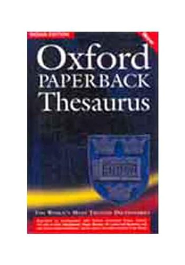 Oxford Paperback Thesaurus