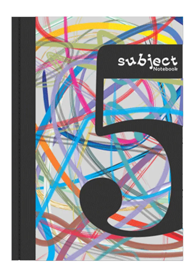 Subject 5 Original NoteBook Hardcover