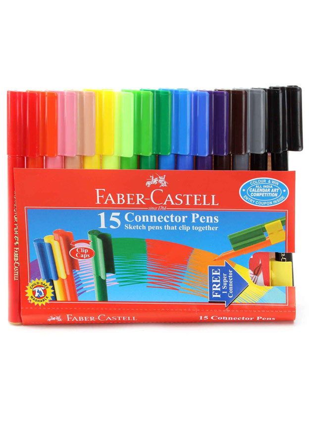 Faber Castell 15 Connector Pens