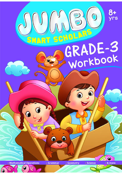 Jumbo Smart Scholars: Activity Book - Grade 3 (8+ Years)