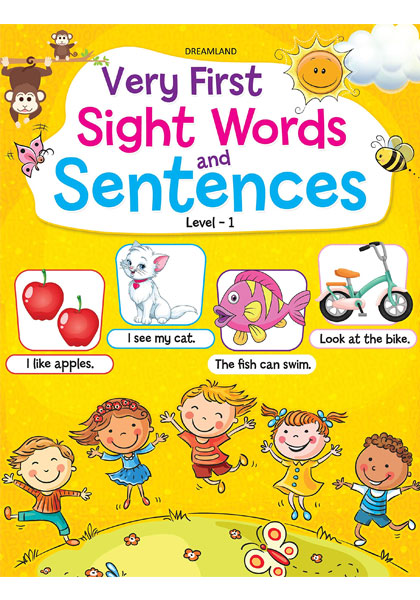 Very First Sight Words and Sentences (Level - 1)
