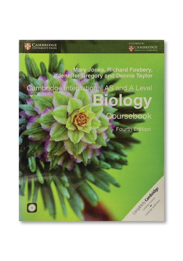 CAMBRIDGE INTERNATIONAL AS AND A LEVEL BIOLOGY COURSE BOOK WITH CD-ROM