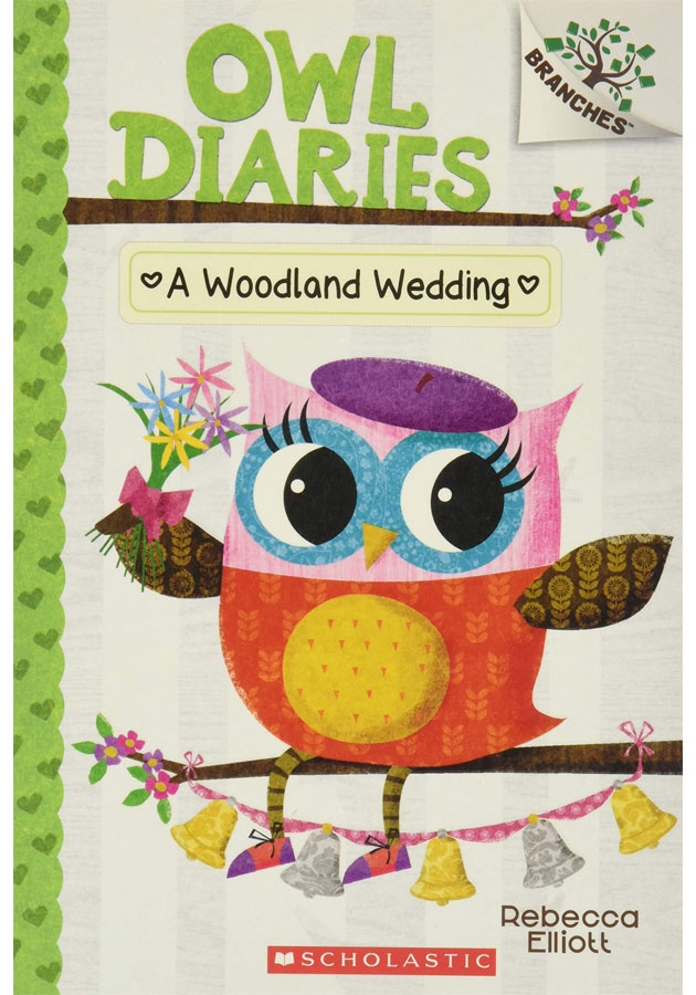 A Woodland Wedding: A Branches Book (Owl Diaries #3): A Branches Book
