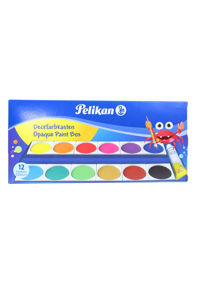 Pelikan Opaque Paint Box 12 Colours