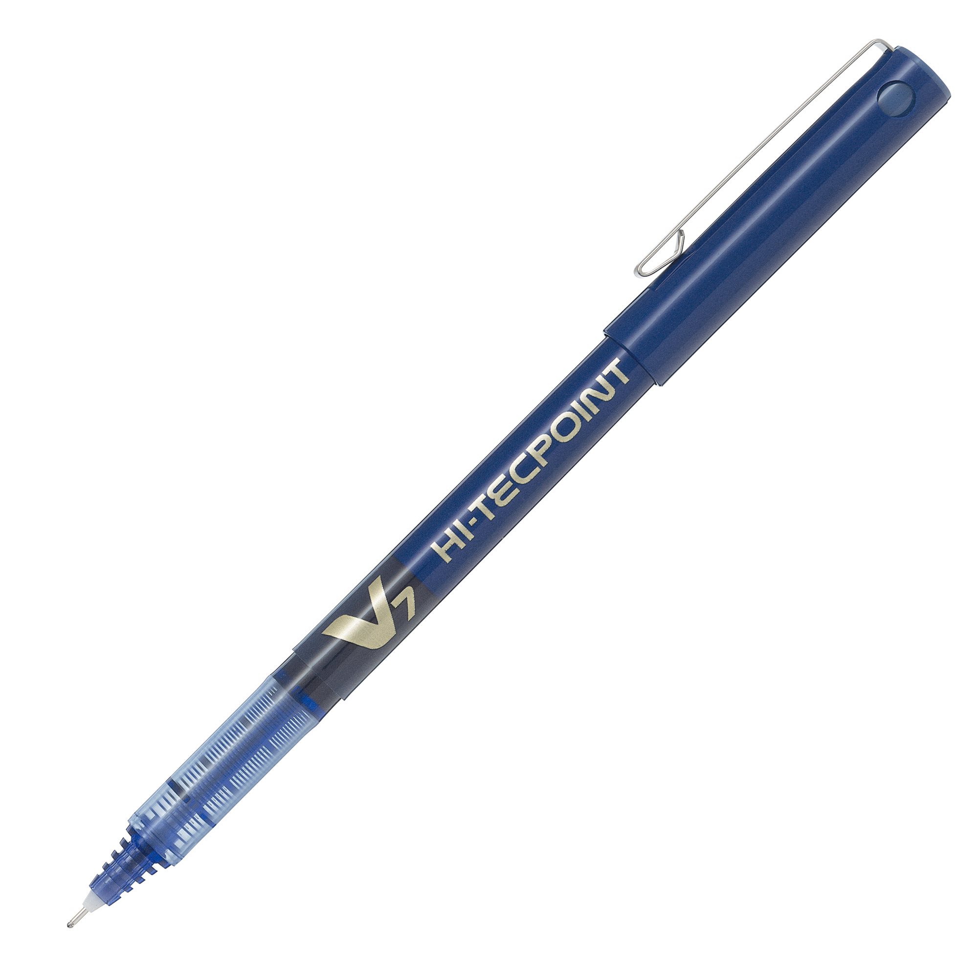 Pilot Hi-Tecpoint V7: Liquid Ink Rollerball Pen - Medium Tip (Blue)