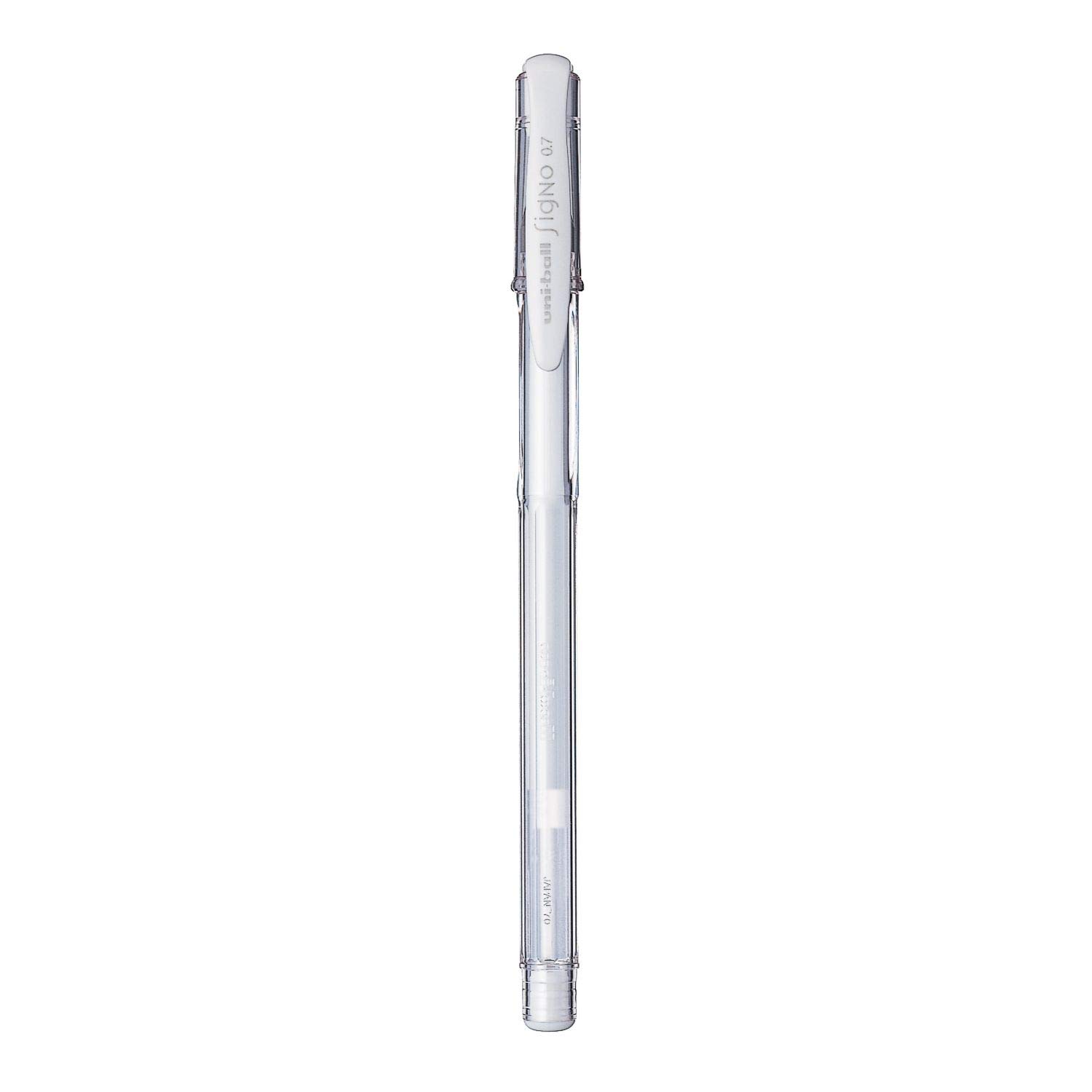 Uni-Ball SIGNO: Gel Ink Pen - 0.7 mm White (UM-100)