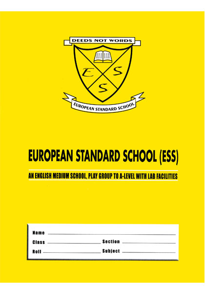 ESS Square Lined (Yellow) Copy| 150 Pages