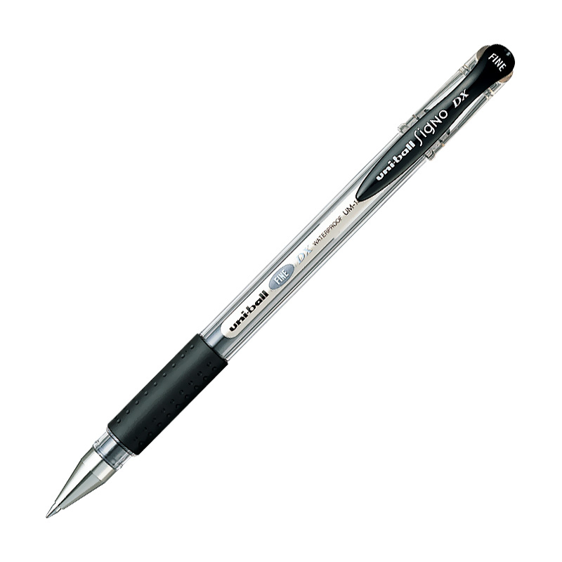 Uni-Ball Signo DX: Gel Ink Pen - Fine | 0.7 mm Black  UM-151(07)