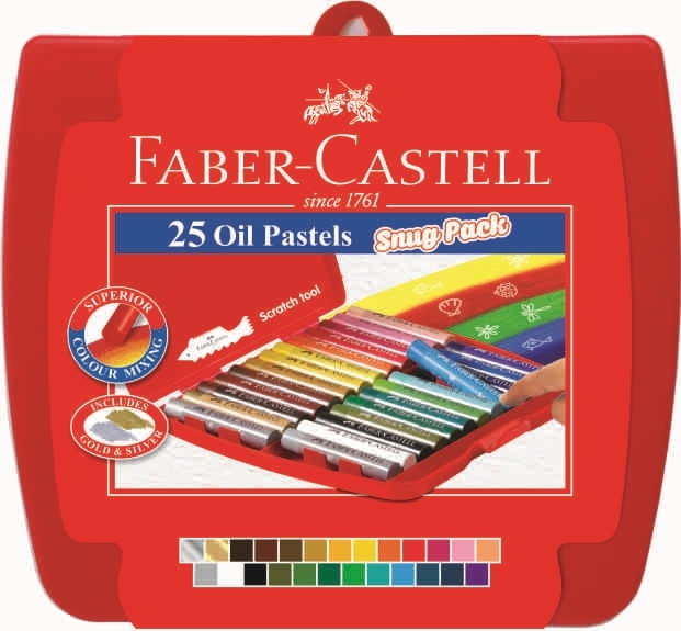 Faber Castell Oil Pastels 25 Colours