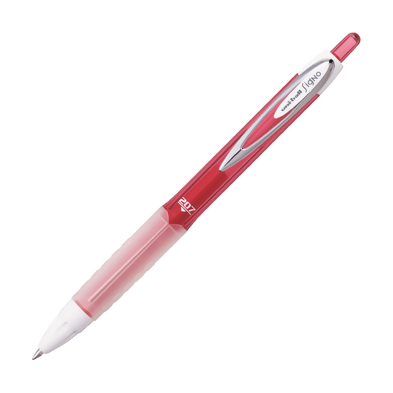 Uni-Ball Signo: Gel Ink Pen - 0.7 mm Red (UMN- 207F)
