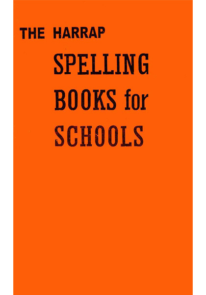 The Harrap: Spelling Books for Schools (Book 2)