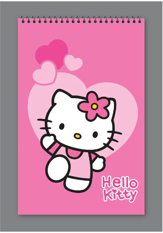 Boi Bichitra Notepad [Hello Kitty] Unruled | 100 Pages