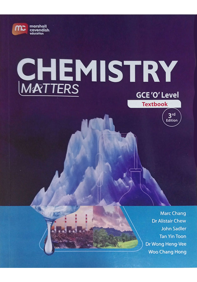 Chemistry Matters 3rd edition GCE O level