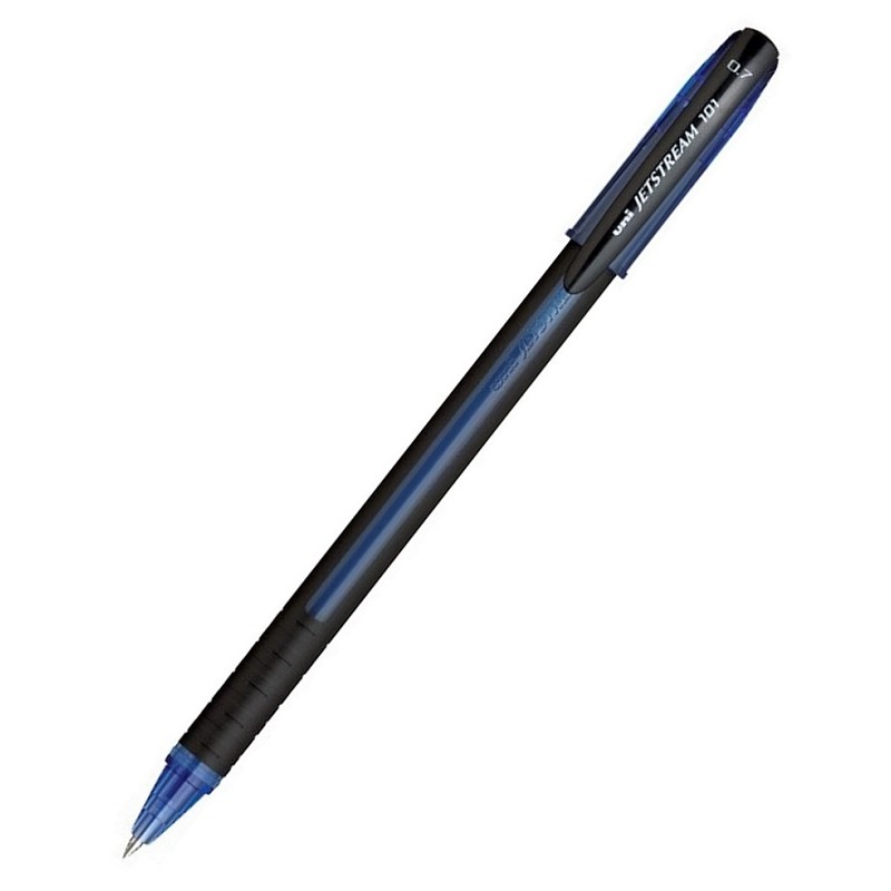 Uni-Ball Jetstream: Roller Ball Ink Pen - 0.7 mm Blue (SX-101-07)