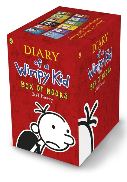 Diary of a Wimpy Kid Box Of Books (Books 1 - 12)
