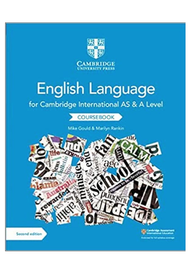 Cambridge International AS and A Level English Language Coursebook 2nd Edition