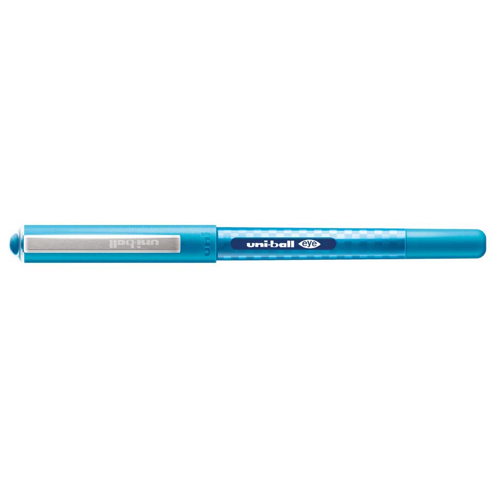 Uni-Ball Eye Designer: Liquid Ink Rollerball Pen - 0.7 mm Light Blue (UB-157D)