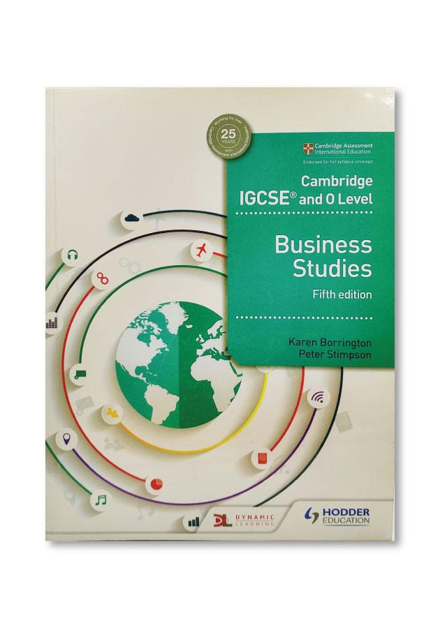 IGCSE AND O LEVEL BUSINESS STUDIES - 5th Edition