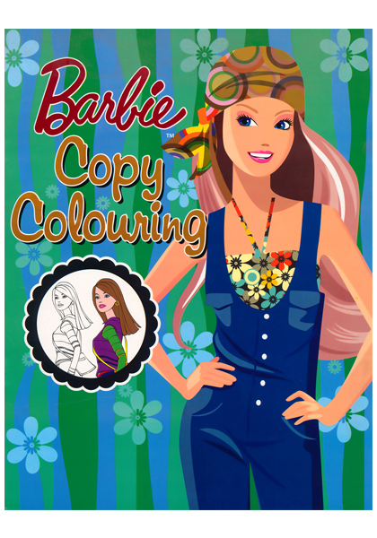 Barbie Copy Colouring 1