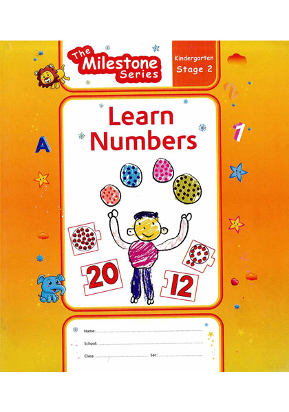 The Milestone Series: Learn Numbers - Kindergarten Stage 2