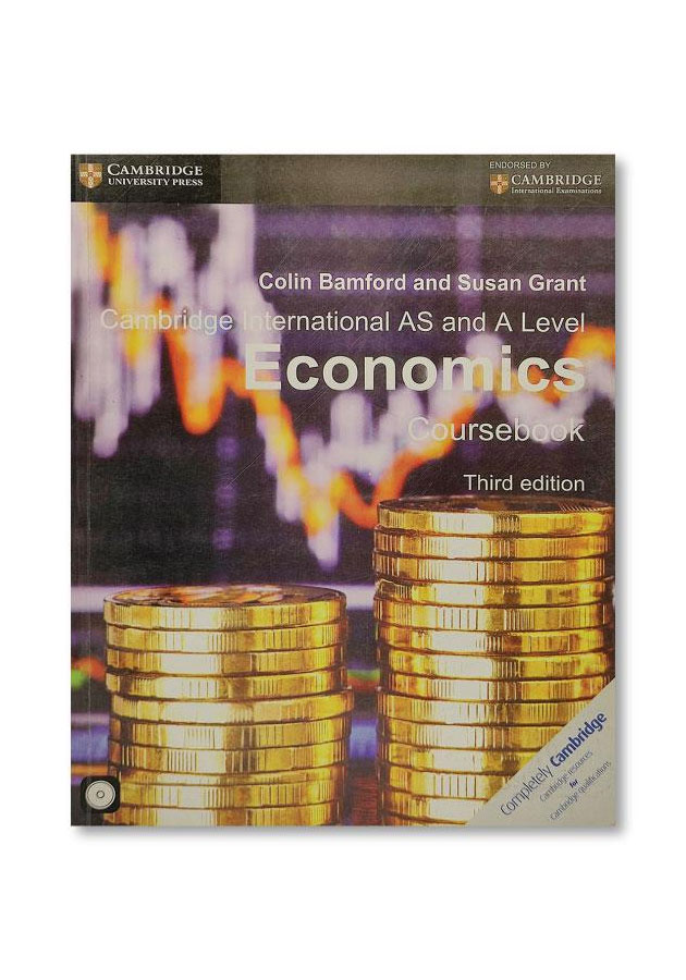 CAMBRIDGE INTERNATIONAL AS AND A LEVEL ECONOMICS COURSE BOOK WITH CD-ROM