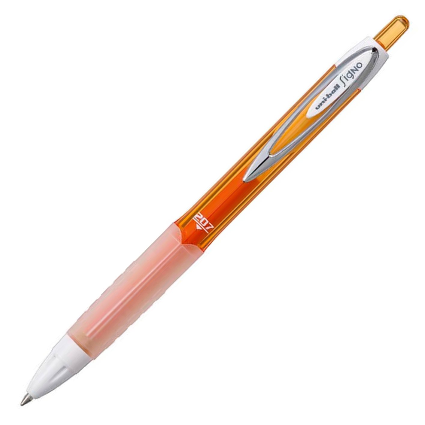 Uni-Ball Signo: Gel Ink Pen - 0.7 mm Orange (UMN- 207F)
