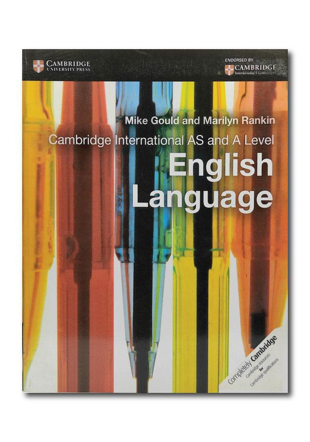 CAMBRIDGE INTERNATIONAL AS AND A LEVEL ENGLISH LANGUAGE COURSE BOOK