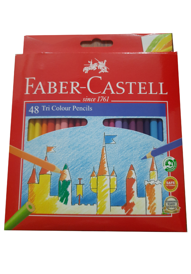 Feber Castel 48 Tri Colour Pencils