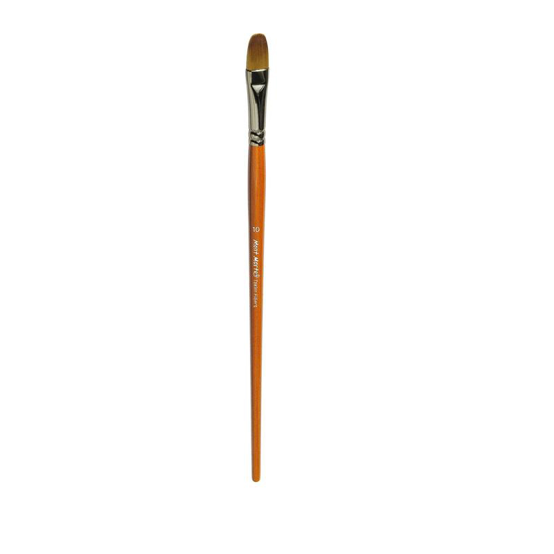 Mont Marte Artist Brush Taklon Filbert 10 MCG0119