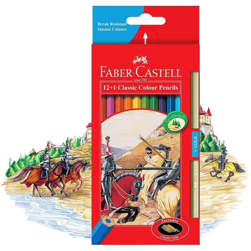 Faber Castell 12 Classic Colour Pencils