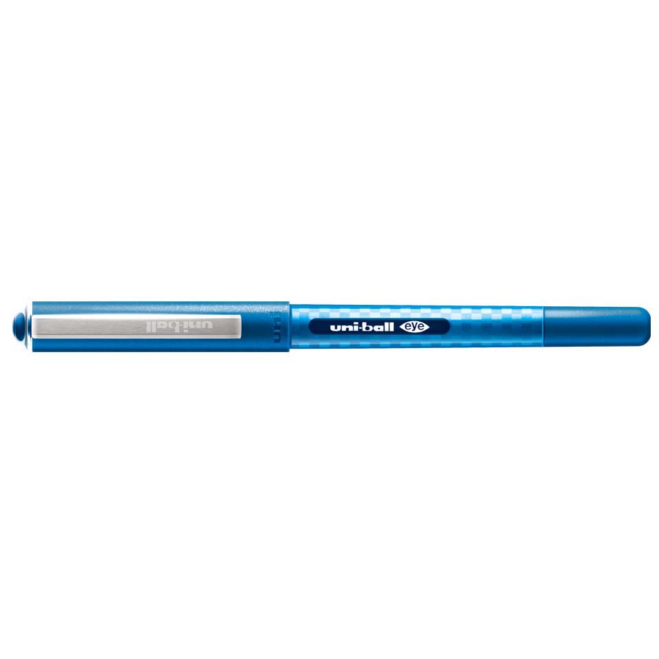 Uni-Ball Eye Designer: Liquid Ink Rollerball Pen - 0.7 mm Blue (UB-157D)