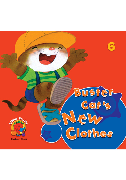Little fruits: Blueberry Books Buster Cat's New Clothes 6
